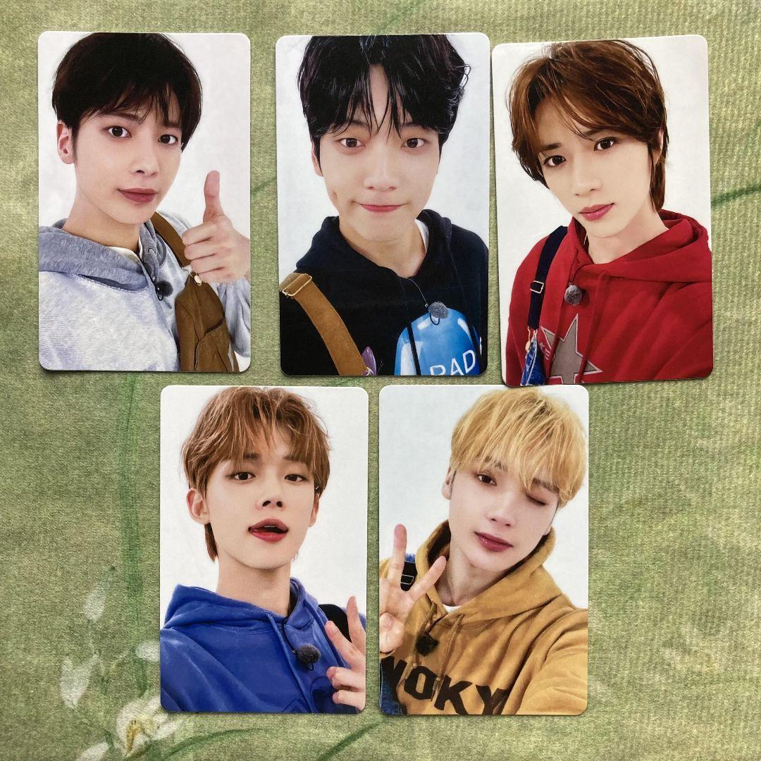 

[USED] Korea TXT HAPPY MOA quiz TOGETHER trading cards (5 cards)