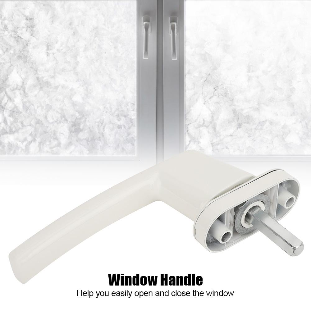 Mâner pentru fereastră din aliaj de aluminiu cu bază rotundă pentru fereastră din oțel din plastic cu deschidere plată