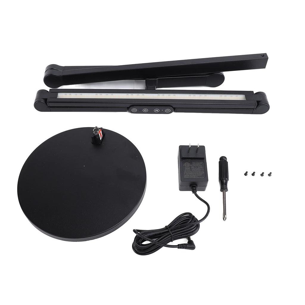 Desk Lamp Angle Adjustable 3000-6500K Stepless Dimmable Self Adaptive Eye Friendly Desktop Office