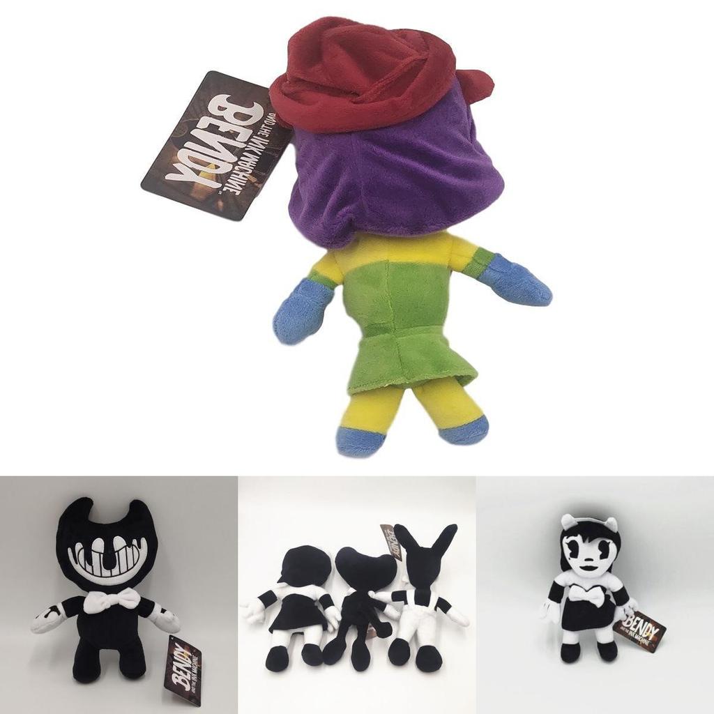 Soft Cuddly Bendy And The Ink Alice Bendy Plush Toy Stuffed Doll