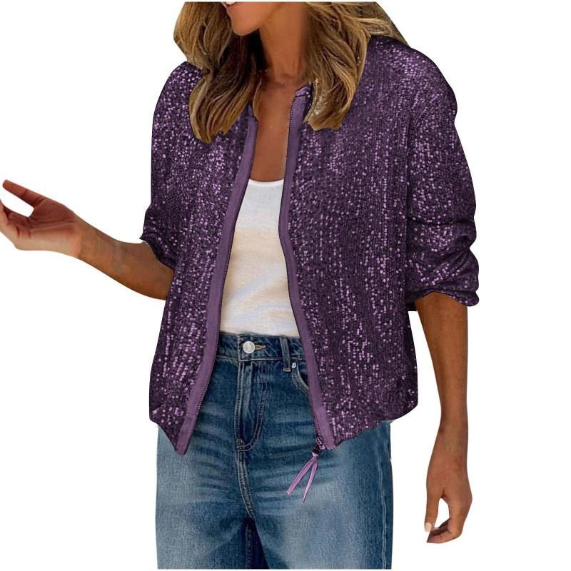 BITCED Women's Vintage Casual Solid Color Print Autumn Winter Long Sleeve Jackets & Coats