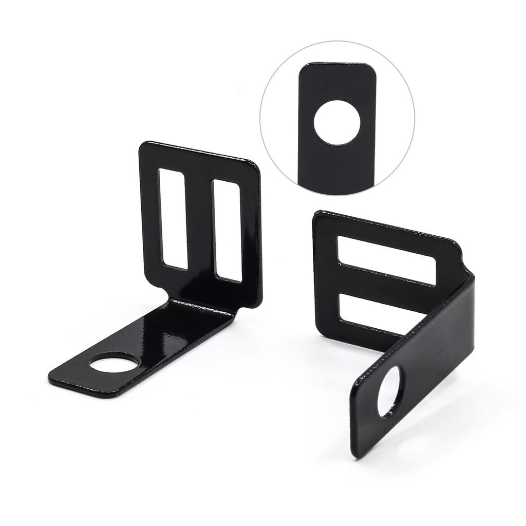 Aoling Turn Signal Stay, M11 L-Shaped Motorcycle Turn Signal Bracket, 7 Screw Fixing Holes,