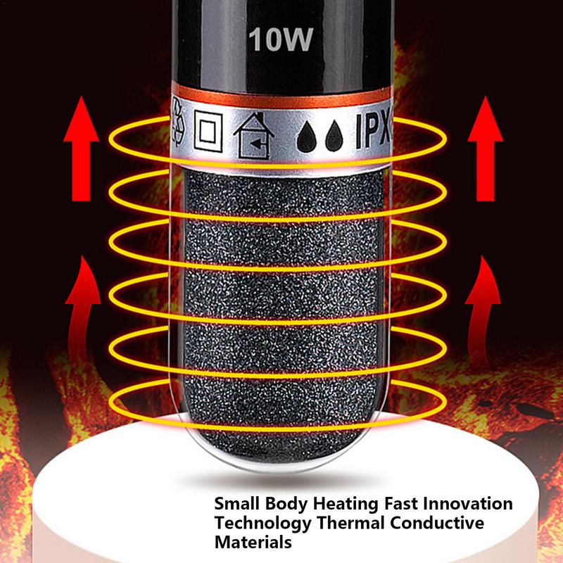 Нагреватель для аквариума Маленький аквариумный нагреватель Маленький 10 Вт Погружной нагревательный стержень Обогреватель для соленой воды Краба Черепахи Дома Пресноводный CN