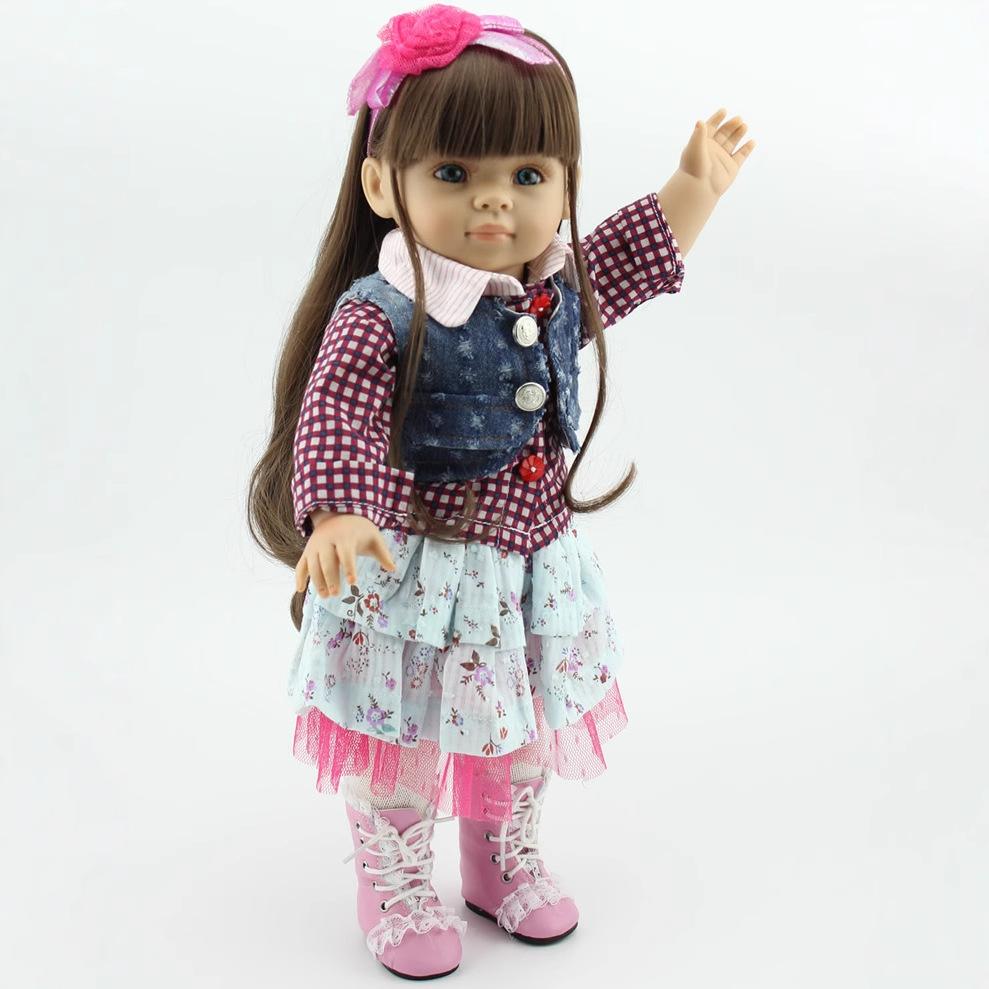 Lalka Symulacyjna Handlu Zagranicznego American Girl Prosto od Fabryki Wykwintne Prezenty Prezenty dla Dziewczynek Zabawka do Domku dla Lalek