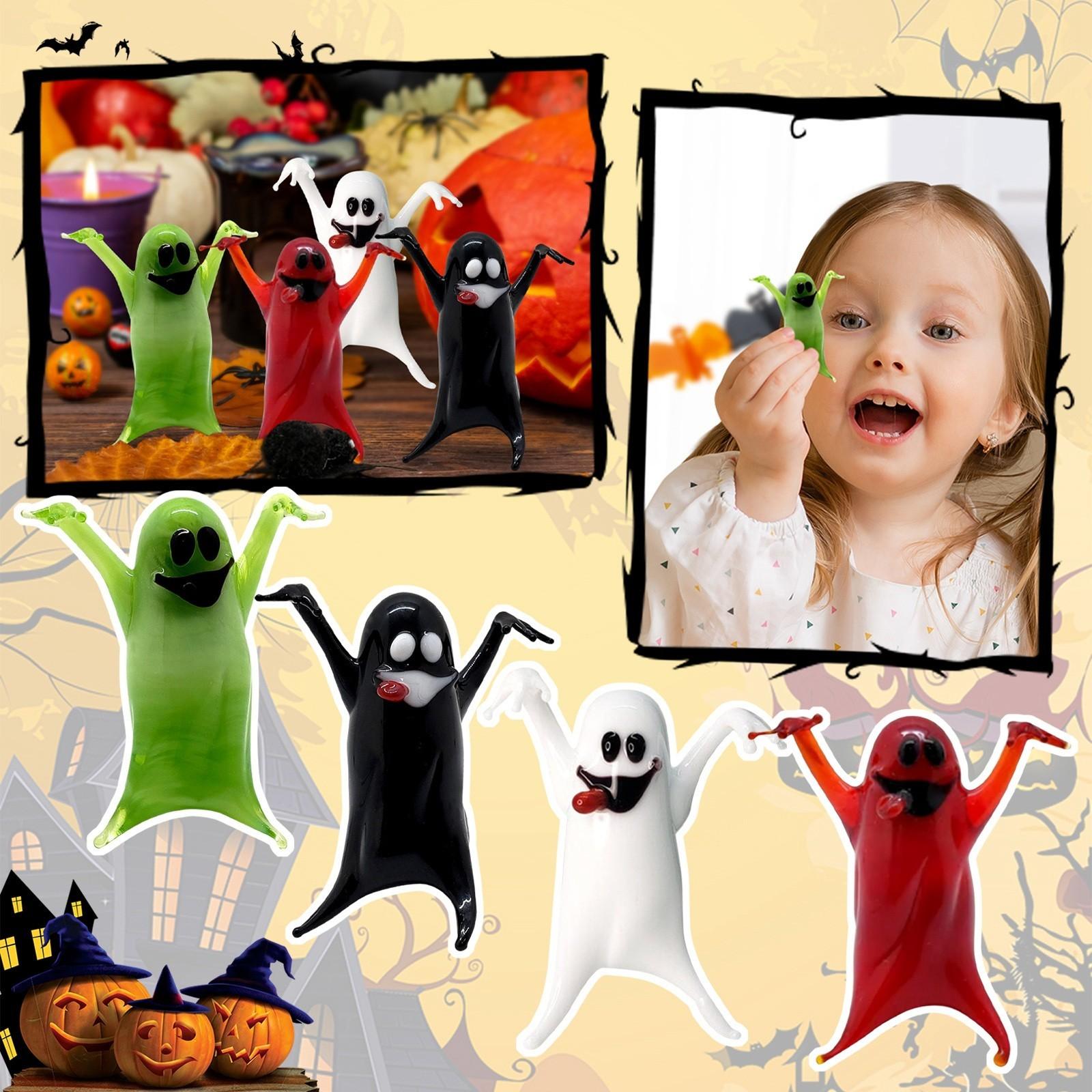 

Украшение в виде фигурки привидения на Хэллоуин, креативные декоративные украшения One Size зелёный