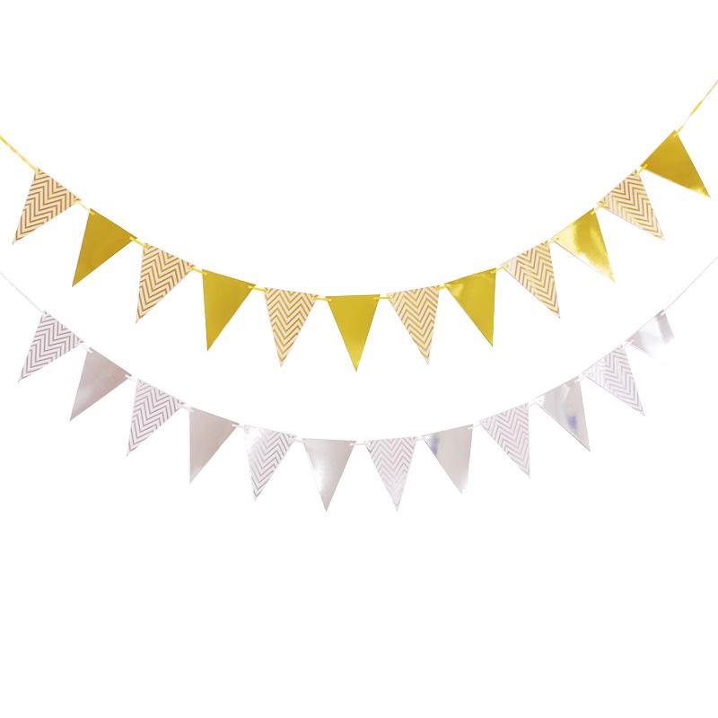 Birthday Party Pennant Birthday Party Decoration Scene Arrangement Trunk Kindergarten Hanging Flag Banner Pulling Flag