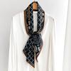 Korean Geometric Fashion Strip Scarf Scarf Scarf Stylish Versatile Multifunctional Headscarf Spring Autumn Summer New Style Women