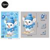 2026 Christmas Window Stickers Santa Claus Reindeer Snowmen PVC Static Glass Stickers No Glue Reusable Christmas Home Decoration