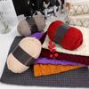 2pcsYarn for Hand Knitting Medium Thickness (3mm) Soft and Bulky Yarn Yarn Crocheting Knitting for Scarves Hats Shawls Cardigans and Gloves