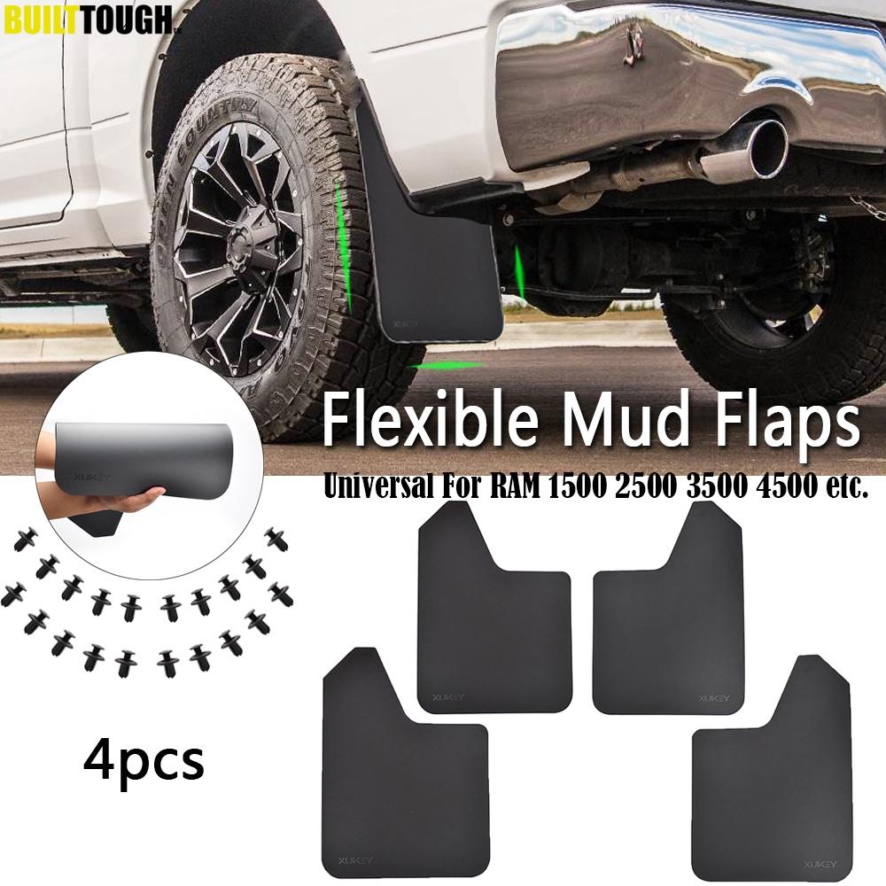 Mudflaps Mud Flaps Splash Guards Mudguard For Dodge Ram pickup 1500 2500 3500 4500 5500 4000 NightRunner Regular Chassis Cab