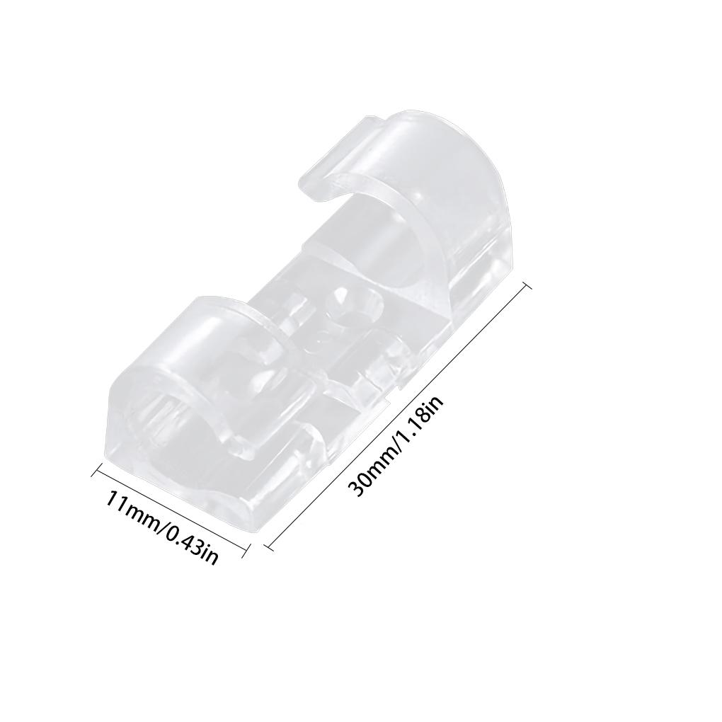 Cable Organizer Clips Selvklebende Wire Organizers Plast Husholdnings Kabel Wire Winders