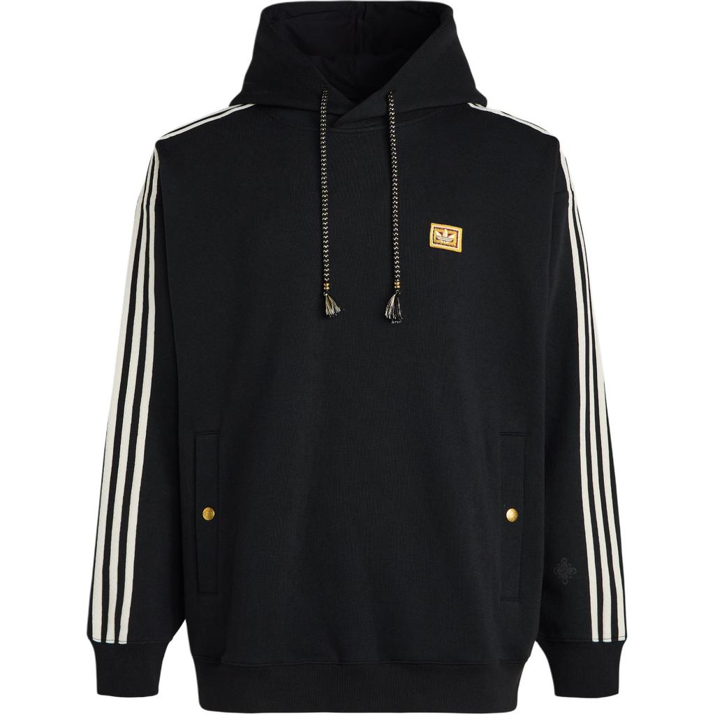 Adidas Originals FW25 Hoodie Jahr des Pferdes Limited Edition CNY Neujahr Beidseitig gestricktes Sport-Kapuzensweatshirt Herren Hoodies KT0645