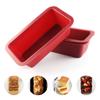 1 pièce Mini Moule en Silicone Toast Rectangle Plat à Gâteau Moule Cheesecake Moule de Cuisson Plateau de Cuisson Pain