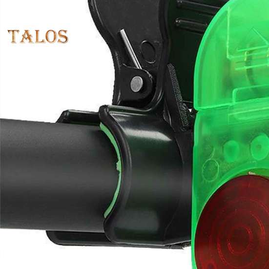 2Pcs Fishing Bite Alarm Lamp with Silicone Clip 80dB Night Fishing Rod Alert Light Sensitive Electronic Bite Indicator Strike Sensor LED Lamp Fishing