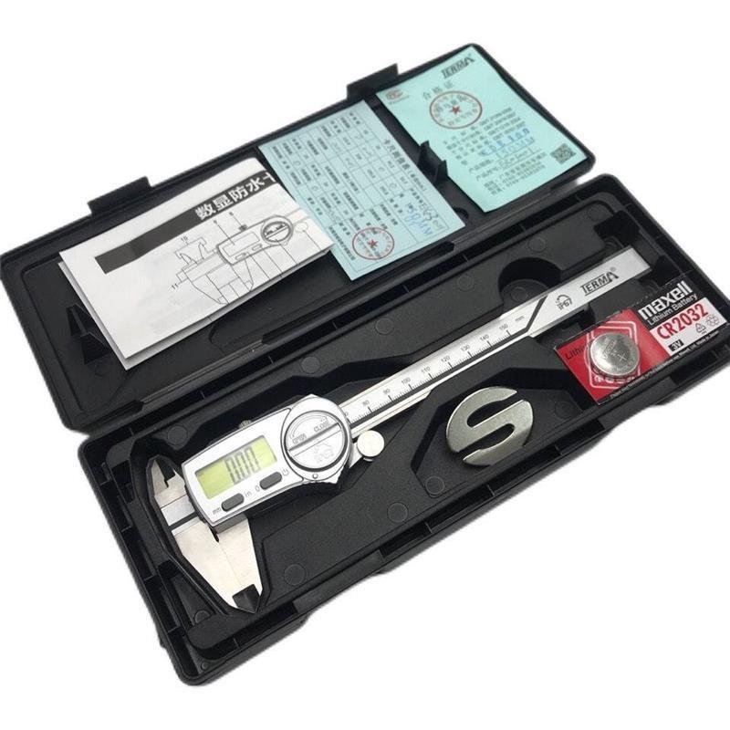 

0-150MM/200MM/300MM штангенциркуль микрометр калибр IP67 цифровой штангенциркуль измерительный инструмент 0.01 цифровой штангенциркуль