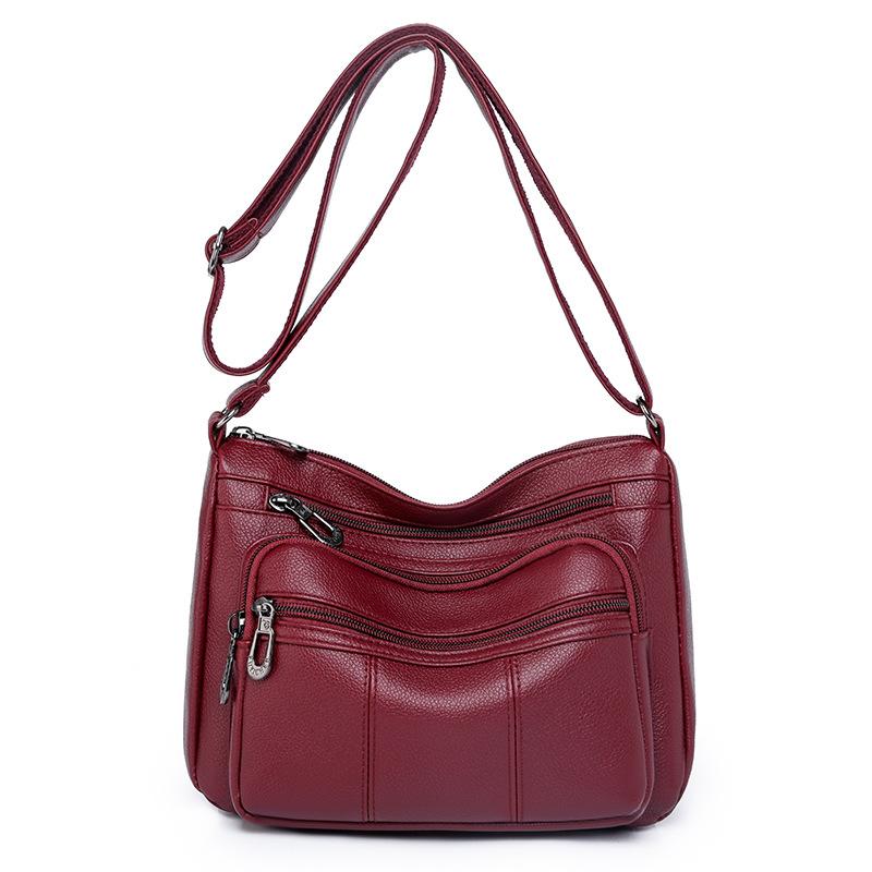 Large Capacity Mother Bag Women's New Street Trend Multi-compartment Shoulder Bag Fashion Messenger Bag