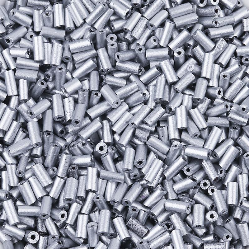 Glas-Samenperlen Lackierte Röhrenförmige Farbige Lose Abstandshalter Reiskörner Für Schmuckherstellung DIY Armband Spielzeug Zubehör Großhandel