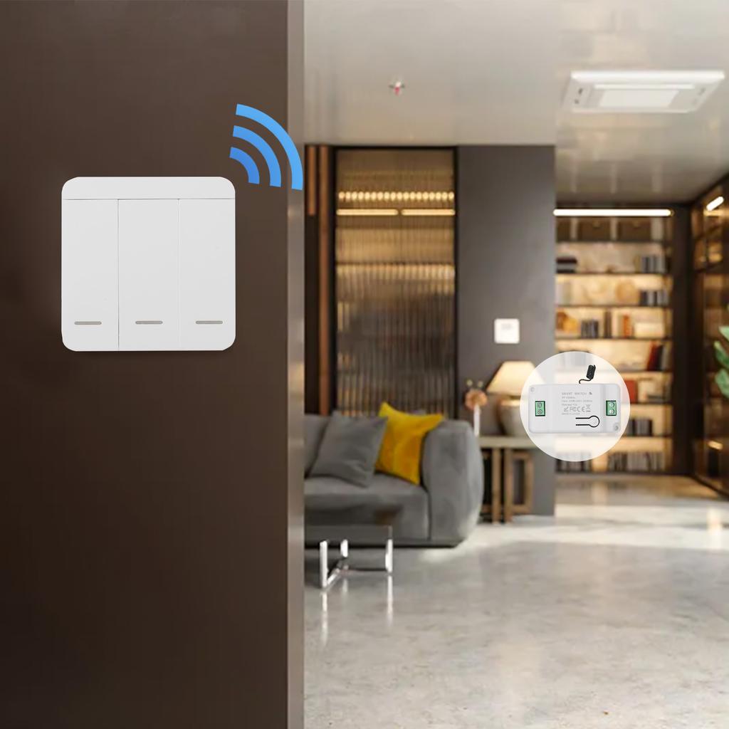 Converter Wireless Control 72*38*21mm Remote Control Switch Compact Design Easy Installation Multiple Device Control