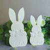 Rabbits Shaped Silicone Mould Heat Resistant Easy Cleaning Detailed Easters Candle Making Supplies