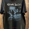 Elliott Smith Rock Music Concert Short Sleeve Black Color Shirt Kv36349 Vintage Stylish Stretched Slightly
