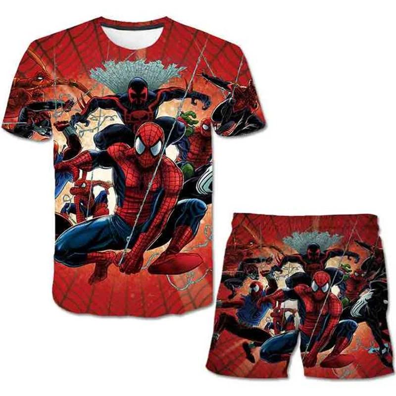 Chlapecká sada triček Marvel Léto Spider-Man