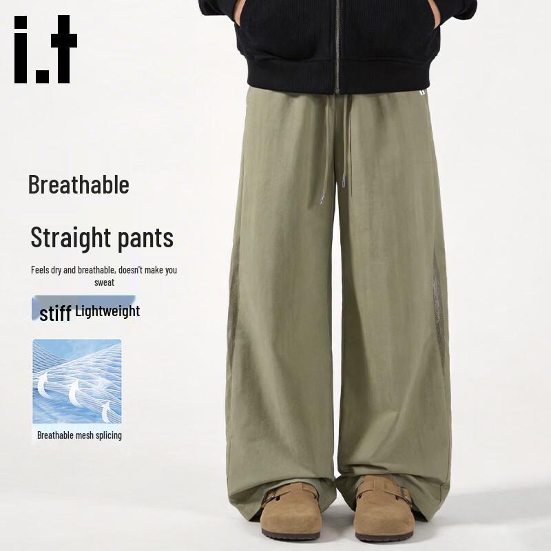 

Мужские дышащие свободные прямые повседневные брюки Fingercroxx IT M