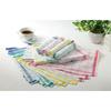 Kitchen Cloths, Kitchen Towels, Checkered Dishcloths, Hand Towels, 100% Cotton, Absorbent, 4 Colors (Blue, Green, Yellow, Pink), 6 of Each