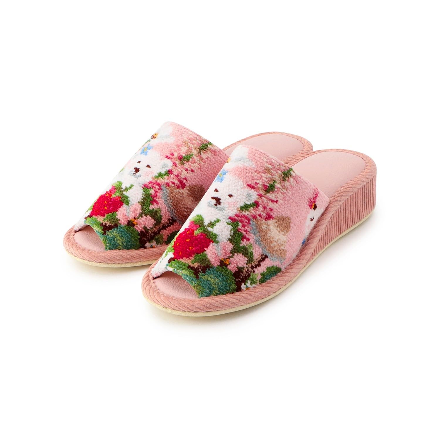 

Feiler Heeled Slippers Have a Wonderful Pink cm [1H3124191491710] Day! HWD-241491 24.5