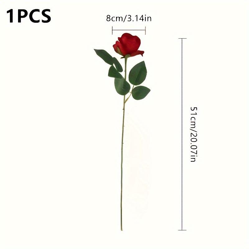 outdoor simulation high-end velvet rose, anti UV real touch, suitable for outdoor gardens, wedding season, Valentine's Day, bridal bouquet materials,