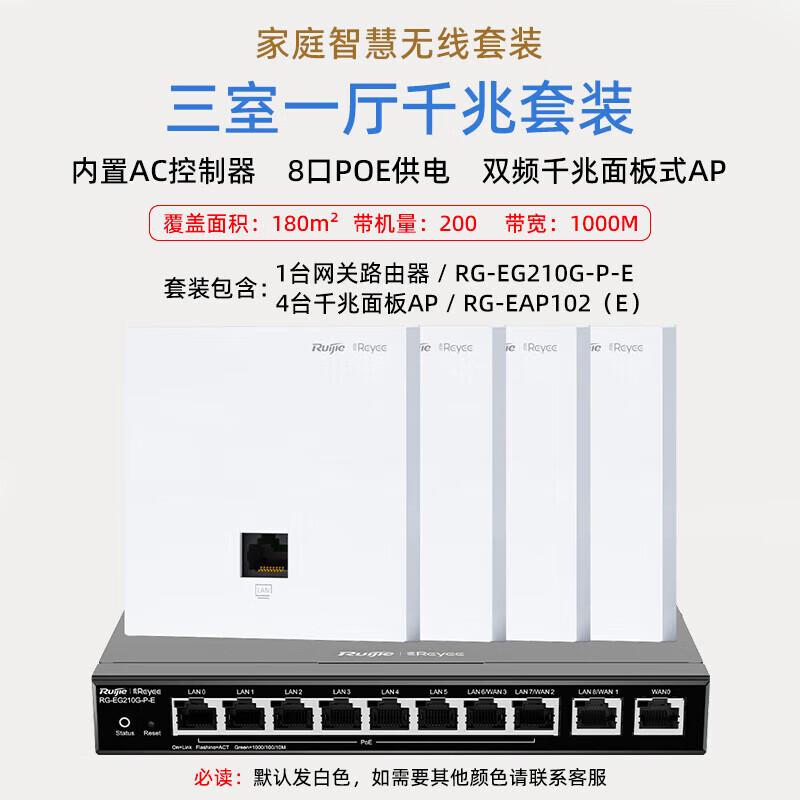 

Ruijie Whole-House Mesh WiFi AP System Kit