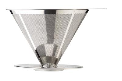 Pearl Metal Coffee Dripper, Stainless Steel, Break Time, HB-2307