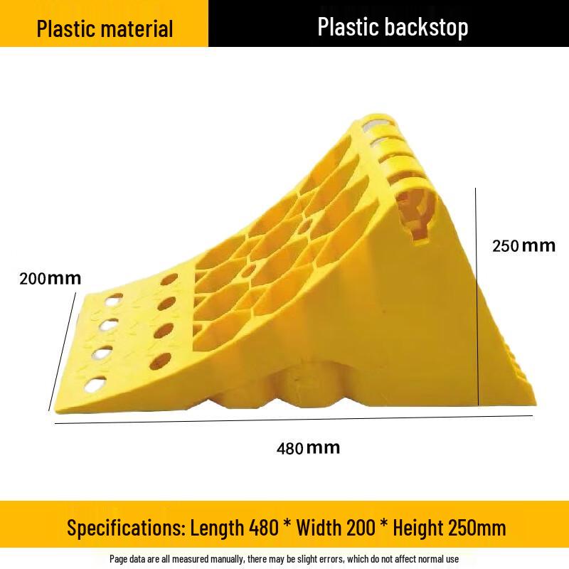 Rubber Ramp Wheel Chock