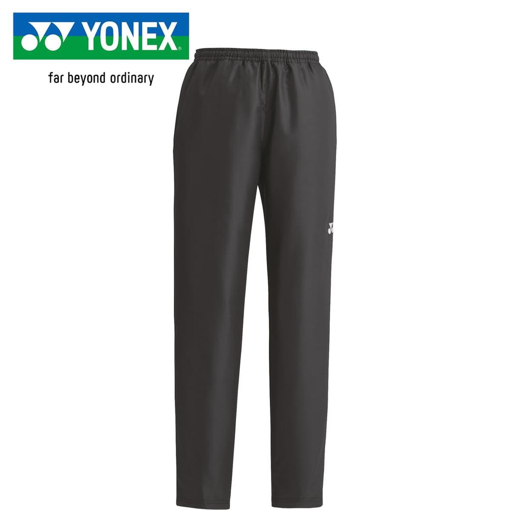 YONEX Warmer Pants Size L Uni-Lined FW8001-007 007 Black,