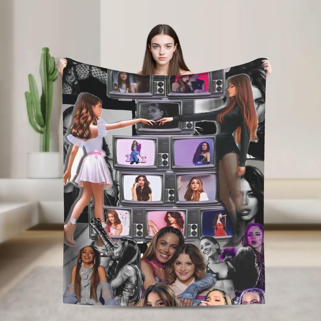 TINI STOESSEL Futtura Tour  Flannel Blanket  Warm Throw Blanket for Home Decor Camping Novelty Bedspread Sofa Bed Cover