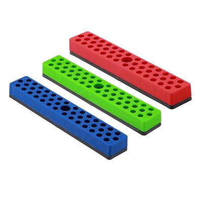 1 Stück Sechskant-Bit-Halter-Organizer Für 1/4-Zoll-Schraubendreher 43 Löcher Bit-Aufbewahrung Bohrer-Aufbewahrungsregal Elektrowerkzeug-Zubehör