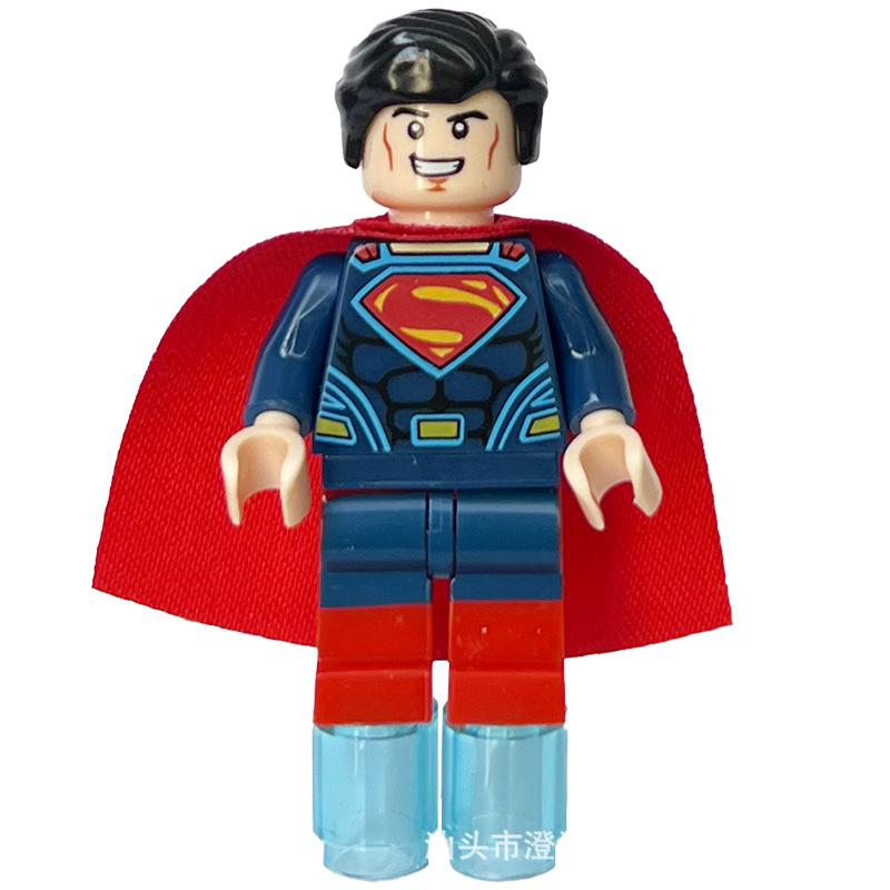 Ninja Warrior Superhero Doll With Weapon Single Building Block Assembly Toy