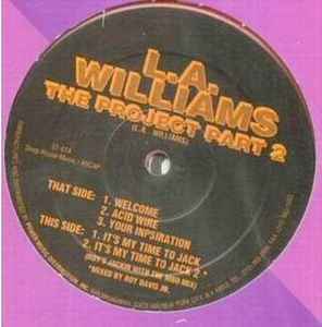 12inch Record L.A. WILLIAMS The Project Part 2 ST014 SEX TRAX 1995 US Dance Electronica Used