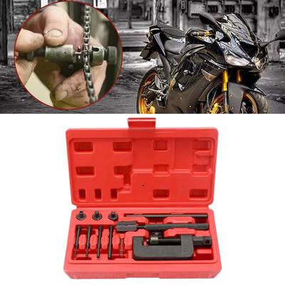 Bisiklet Zincir Kesici Ayırıcı Kırıcı Onarım Perçin Cihazı Sökücü Pim Kesme Bağlantı Aleti Onarım Sökme X9Y4