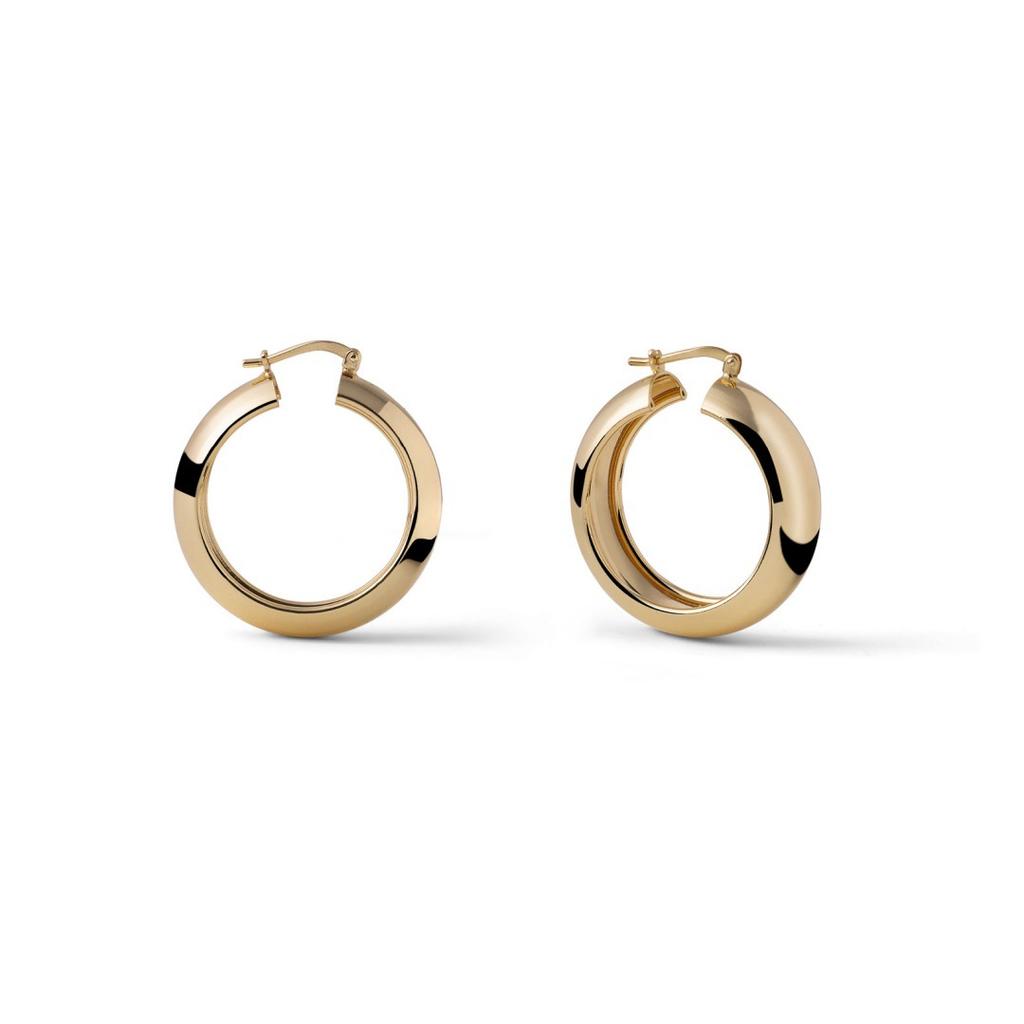 Simple And Fashionable Old Money Style Round Earrings, Ear Buckles, Advanced Metal Versatile Earrings, Niche Trendy Temperament Versatile Earrings