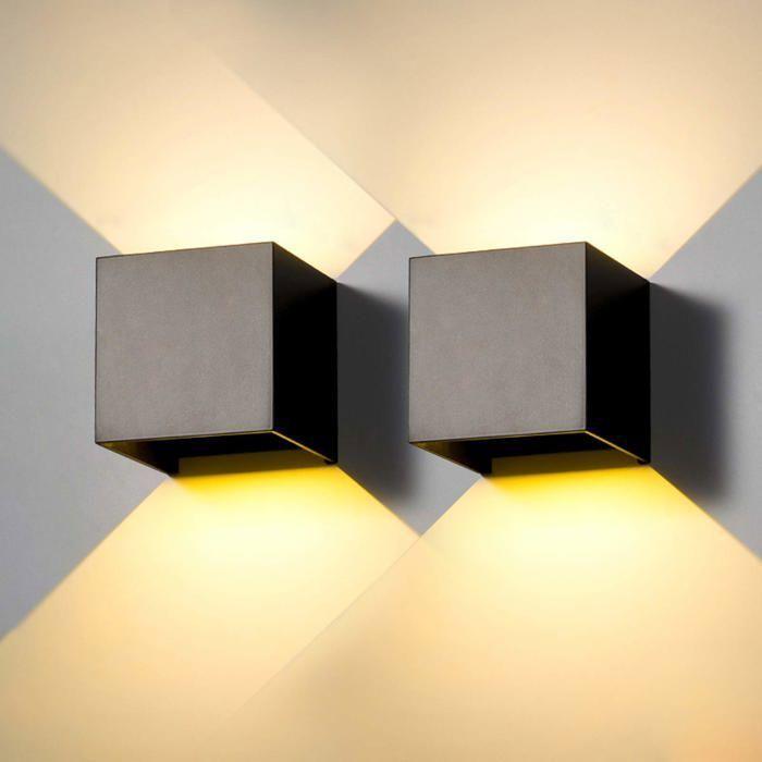 Applique murale LED - FUPE - Fupe - IP65 - Aluminium - 50 000 heures de durée de vie