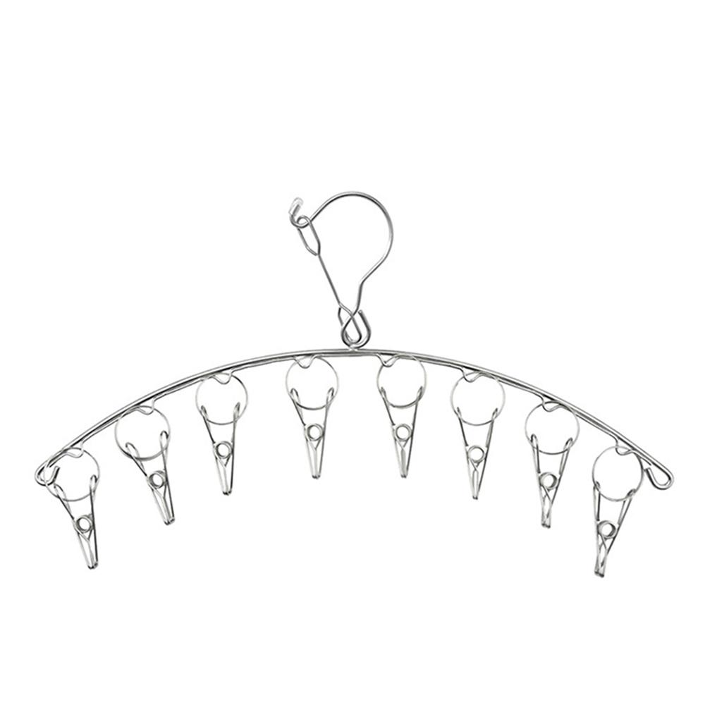 

1шт нержавеющая сталь изогнутая вешалка для сушки чулочно-носочных изделий сушилка для сушки бытовая сушилка для носков нижнее белье колготки стойка