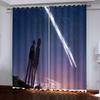 Curtains Jun Name Your Name 3D Digital Printing High Density Blackout Curtains