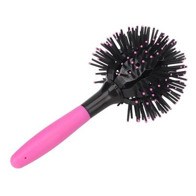 360 Degree Round Ball Hair Comb High Temperature Resistance 3D Curly Hair Comb for Wet and Dry Hair