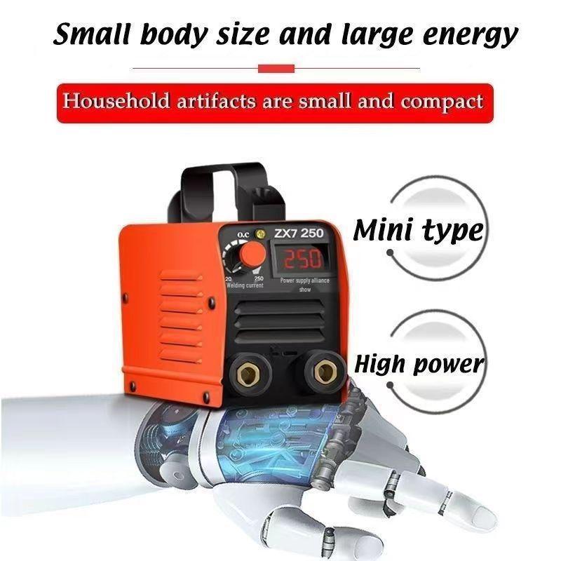 

Бытовой 250А 220В Полностью медный сварочный аппарат постоянного тока - Компактный тип рюкзака