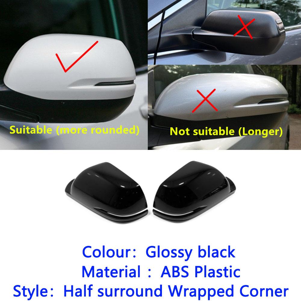 For Honda CRV CR-V 2012 2013 2014 2015 2016 Car ABS Decoration Stick Stick Rear View Eyebrow Side Glass Mirror Cover Trim Frame