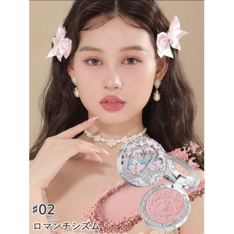 Flower Knows - Sametová tvářenka Swan Ballet - #02 Romantismus