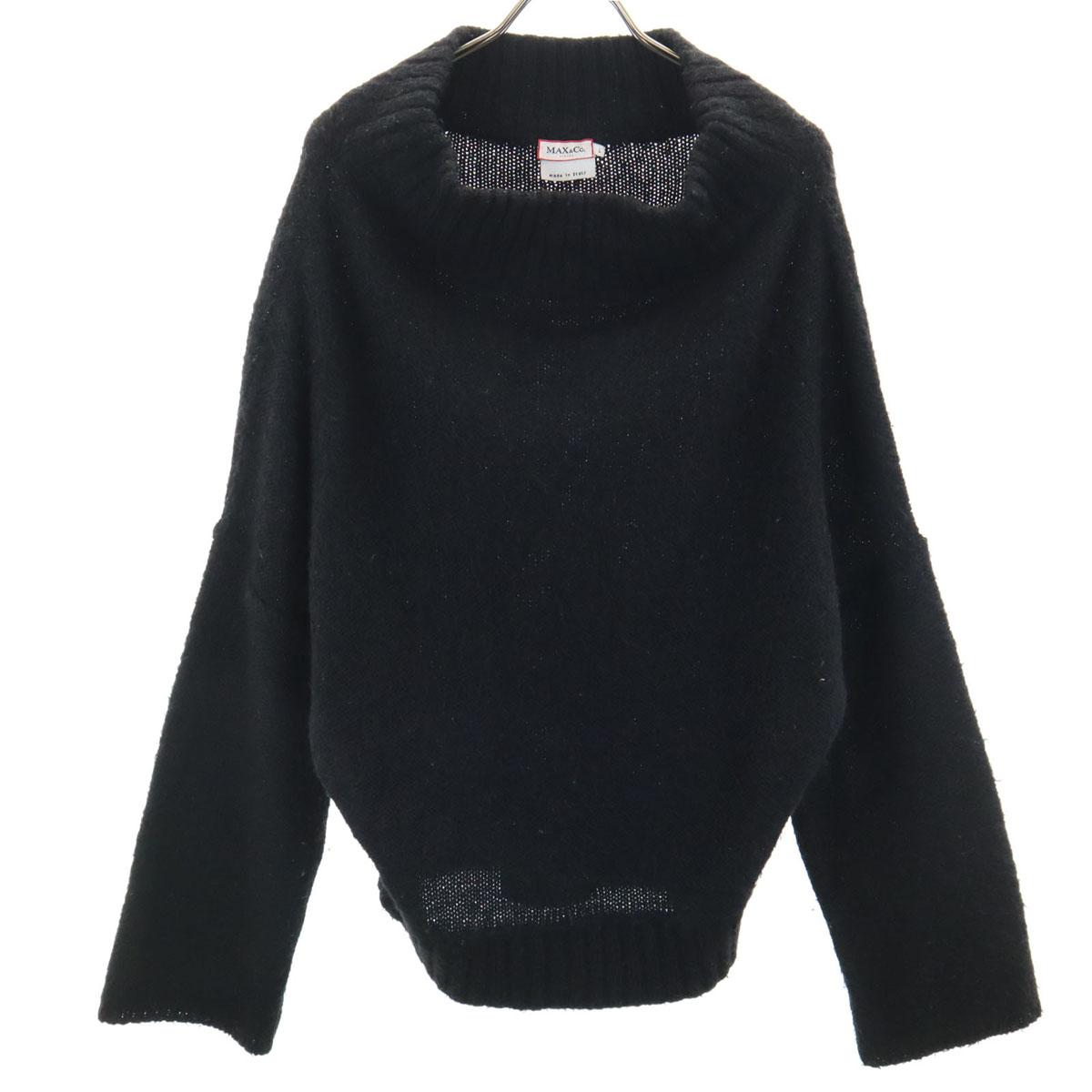 

MAX&CO made in Italy Long sleeve knit L black Women Used