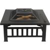 Zhishi Outdoor Multifunctional Fire Pit BBQ Table