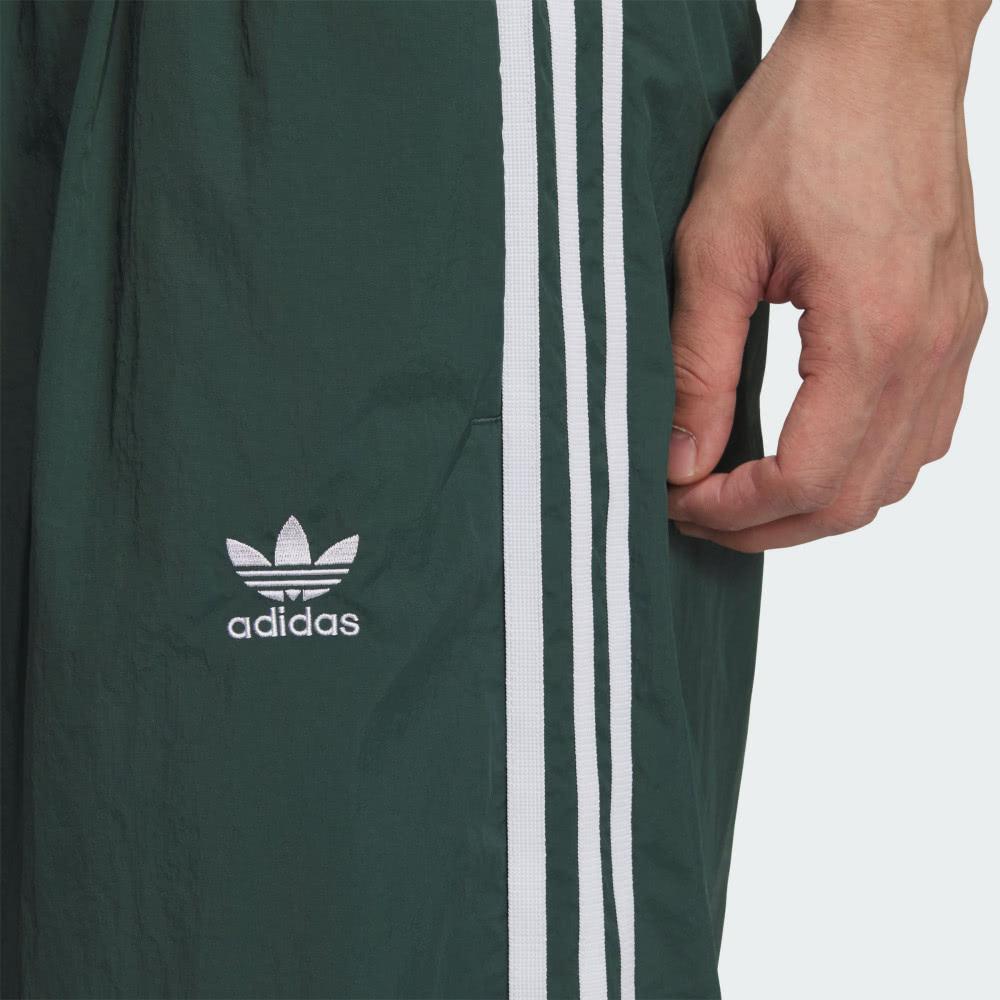 Adidas Originals Adicolor Tracksuit Bottoms Logo Print Striped Vintage Sports Leisure Pants Men Bottoms Mineral-Green JW9897