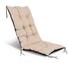 Garden Cushion 50x50x80 Cm for a Chair, Waterproof, Beige